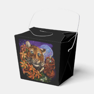 Caixinha De Lembrancinhas Ano Zodíaco Chinês da Nova Arte do Tigre 2022