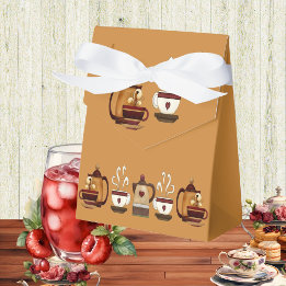 Caixinha De Lembrancinhas Antes do Teapot Tarde Alta Chá de panela de Chá