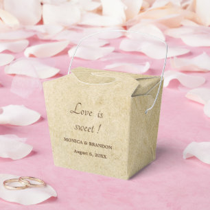 Caixinha De Lembrancinhas Antigo casamento vintage de papel rústico