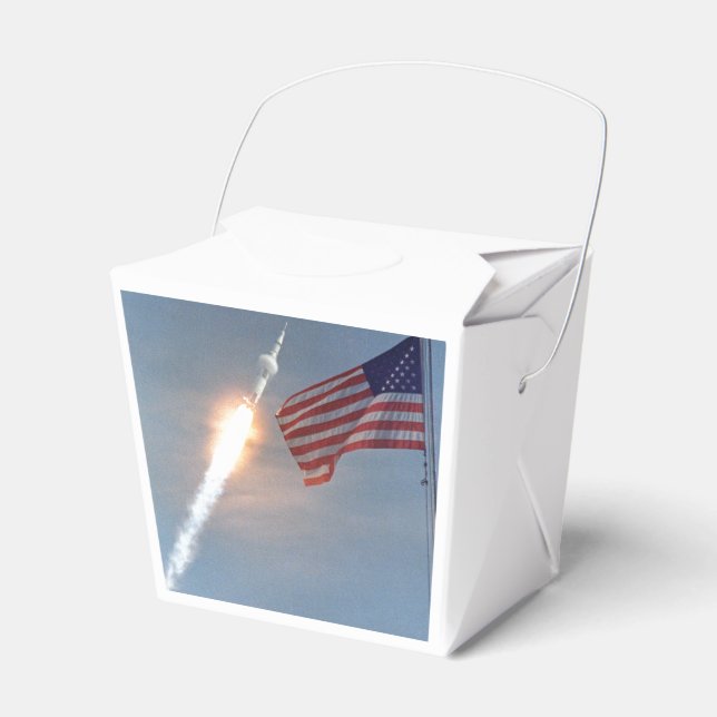 Caixinha De Lembrancinhas Apolo 11 (Frente)