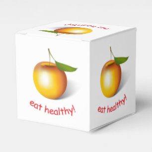 Caixinha De Lembrancinhas Apple 3-d