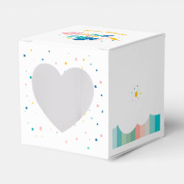 Caixinha De Lembrancinhas Arco-Íris do Tema da Festa de aniversário Divertid