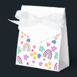 Caixinha De Lembrancinhas Arco-íris Fofo<br><div class="desc">Favor Fofo</div>