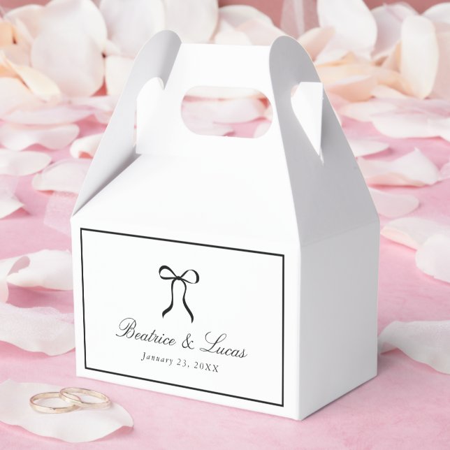 Caixinha De Lembrancinhas Arco Simples Casamento Clássico (Casamento)