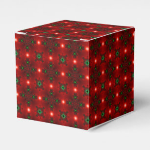 Caixinha De Lembrancinhas Artdeco de Natal em Estilo Retroativo