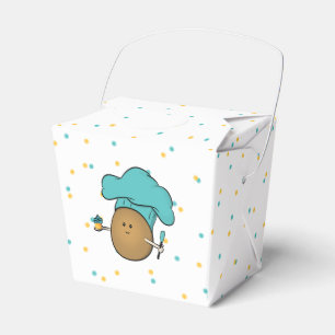 Caixinha De Lembrancinhas Assar vamos! Kid's Baking Party