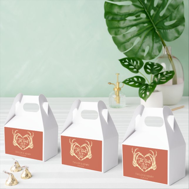 Caixinha De Lembrancinhas Até Morte, Casamento Personalizado Do Partido Nort (Múltiplo)