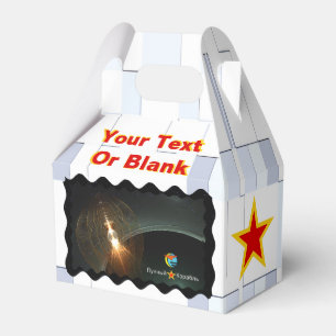 Caixinha De Lembrancinhas Aterrissagem na lua russa