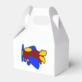 Caixinha De Lembrancinhas Avião - Bolo de Cartoon Colorido