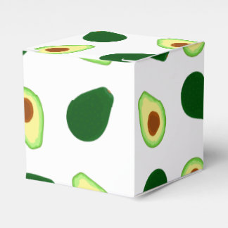 Caixinha De Lembrancinhas Avocado Pattern Impressão Favor Box