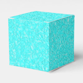 Caixinha De Lembrancinhas Azul Aqua