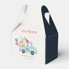 Caixinha De Lembrancinhas Azul Bastante Bastante Azul Qualquer Caminhão De B