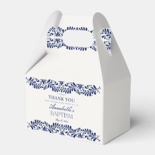 Caixinha De Lembrancinhas Azulejo de Talavera Fiesta Baptism