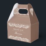 Caixinha De Lembrancinhas Azulejo Talavera Marrom Mocha para Sobremesa de Ca<br><div class="desc">Todos amam uma festa! Esta coleção é uma mistura deslumbrante de elegância e patrimônio cultural, inspirada nos padrões tradicionais de azulejos Talavera mexicanos. A borda floral de terracota marrom terroso exala sofisticação e um toque de charme festivo, tornando-a perfeita para sua celebração inspirada em espanhol ou mexicano. Seja você organizando...</div>