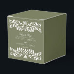 Caixinha De Lembrancinhas Azulejo Verde Talavera Estilo Espanhol Casamento F<br><div class="desc">Todos amam uma festa! Esta coleção é uma mistura deslumbrante de elegância e patrimônio cultural, inspirada nos padrões tradicionais de azulejos Talavera mexicanos. A borda floral Terracota em verde oliva terroso exala sofisticação e um toque de charme festivo, tornando-a perfeita para sua celebração inspirada em espanhol ou mexicano. Se você...</div>