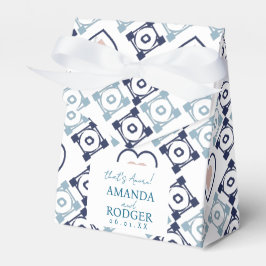 Caixinha De Lembrancinhas Azulejos e Corações Italianos That's Amore