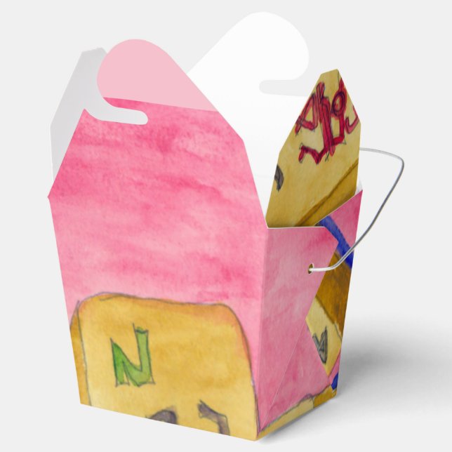 Caixinha De Lembrancinhas Azulejos Mahjong (Aberto)