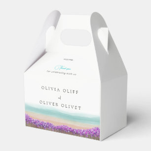Caixinha De Lembrancinhas Azure Coast in Bloom Wedding