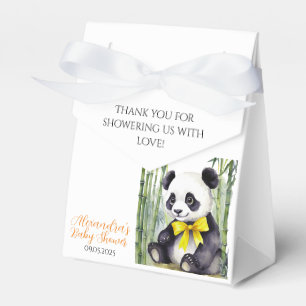 Caixinha De Lembrancinhas Baby Panda Bear Chá de fraldas