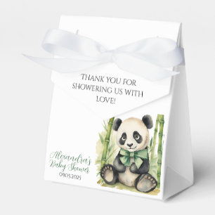 Caixinha De Lembrancinhas Baby Panda Bear Gênero Chá de fraldas neutro