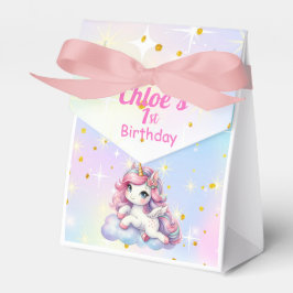 Caixinha De Lembrancinhas Baby Unicorn gift bag