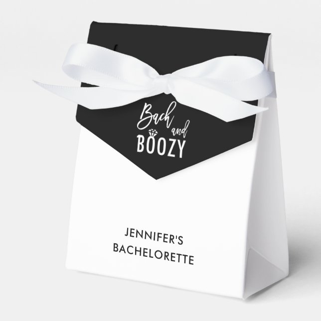 Caixinha De Lembrancinhas Bach e Boozy Bachelorette - Partido Bridal (Frente)