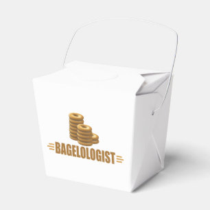 Caixinha De Lembrancinhas Bagels engraçados