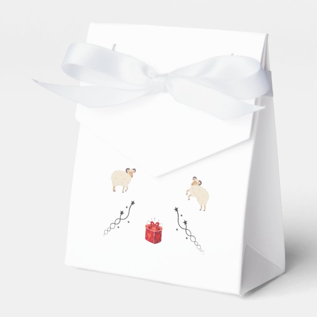 Caixinha De Lembrancinhas bakra eid- eid mubarak Happy Eid (Frente)