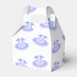 Caixinha De Lembrancinhas Balé Roxo Aniversário Tutu Watercolor