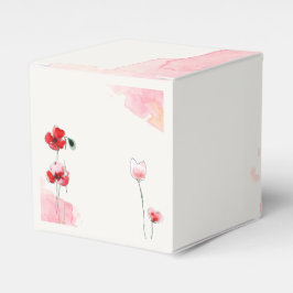 Caixinha De Lembrancinhas Ballotins "Coquelicots"