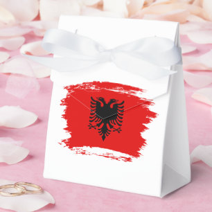 Caixinha De Lembrancinhas Bandeira albanesa