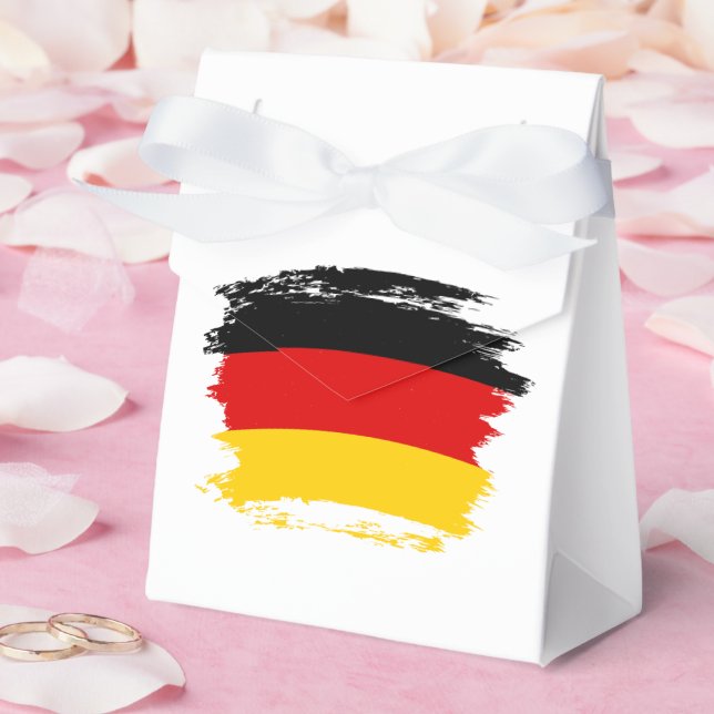 Caixinha De Lembrancinhas bandeira alemã (Casamento)