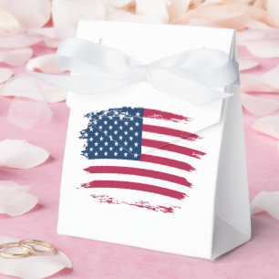 Caixinha De Lembrancinhas bandeira americana