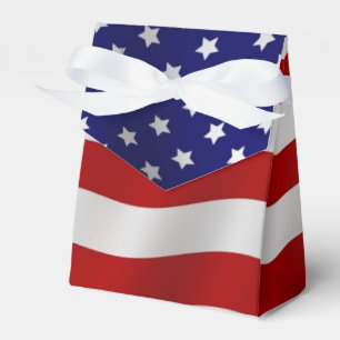 Caixinha De Lembrancinhas Bandeira Americana de 1940