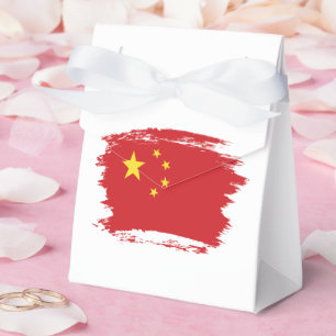 Caixinha De Lembrancinhas Bandeira da China