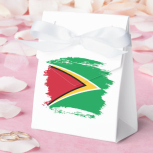 Caixinha De Lembrancinhas bandeira da Guiana