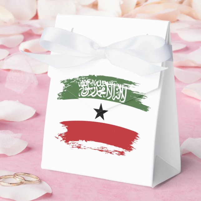 Caixinha De Lembrancinhas bandeira da Somalilândia (Casamento)