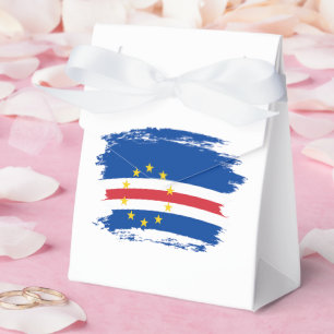 Caixinha De Lembrancinhas Bandeira de Cabo Verde