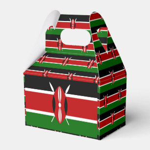 Caixinha De Lembrancinhas Bandeira de Kenya