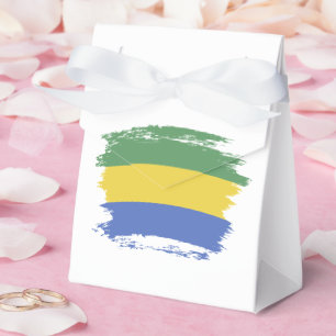 Caixinha De Lembrancinhas Bandeira do Gabão