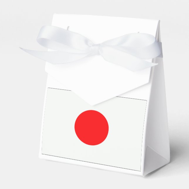 Caixinha De Lembrancinhas Bandeira do Japão (Frente)