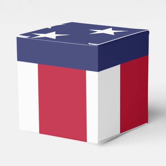 Caixinha De Lembrancinhas Bandeira dos Estados Unidos da América (Frente)