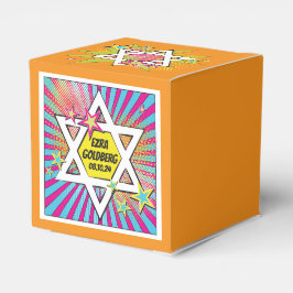 Caixinha De Lembrancinhas Bar Mitzvah Star do História em quadrinhos Comic B