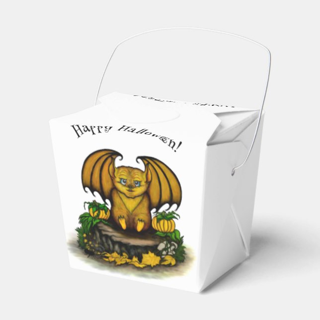 Caixinha De Lembrancinhas Bat Bonito do Halloween (Frente)