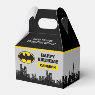 Caixinha De Lembrancinhas Batman - Parabéns para Gotham City