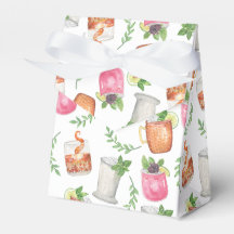 Bebidas Mint Julep de Derby em Aquarela