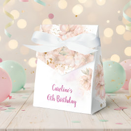 Caixinha De Lembrancinhas Beijos de borboletas e desejos de aniversário