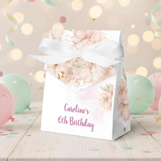 Caixinha De Lembrancinhas Beijos de borboletas e desejos de aniversário (Criador carregado)