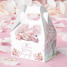 Caixinha De Lembrancinhas Bela Cherry Blossom Bridal Tea