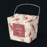 Caixinha De Lembrancinhas Bela Floral Vermelha Branca<br><div class="desc">Bela Floral Vermelha Branca de Casamento</div>